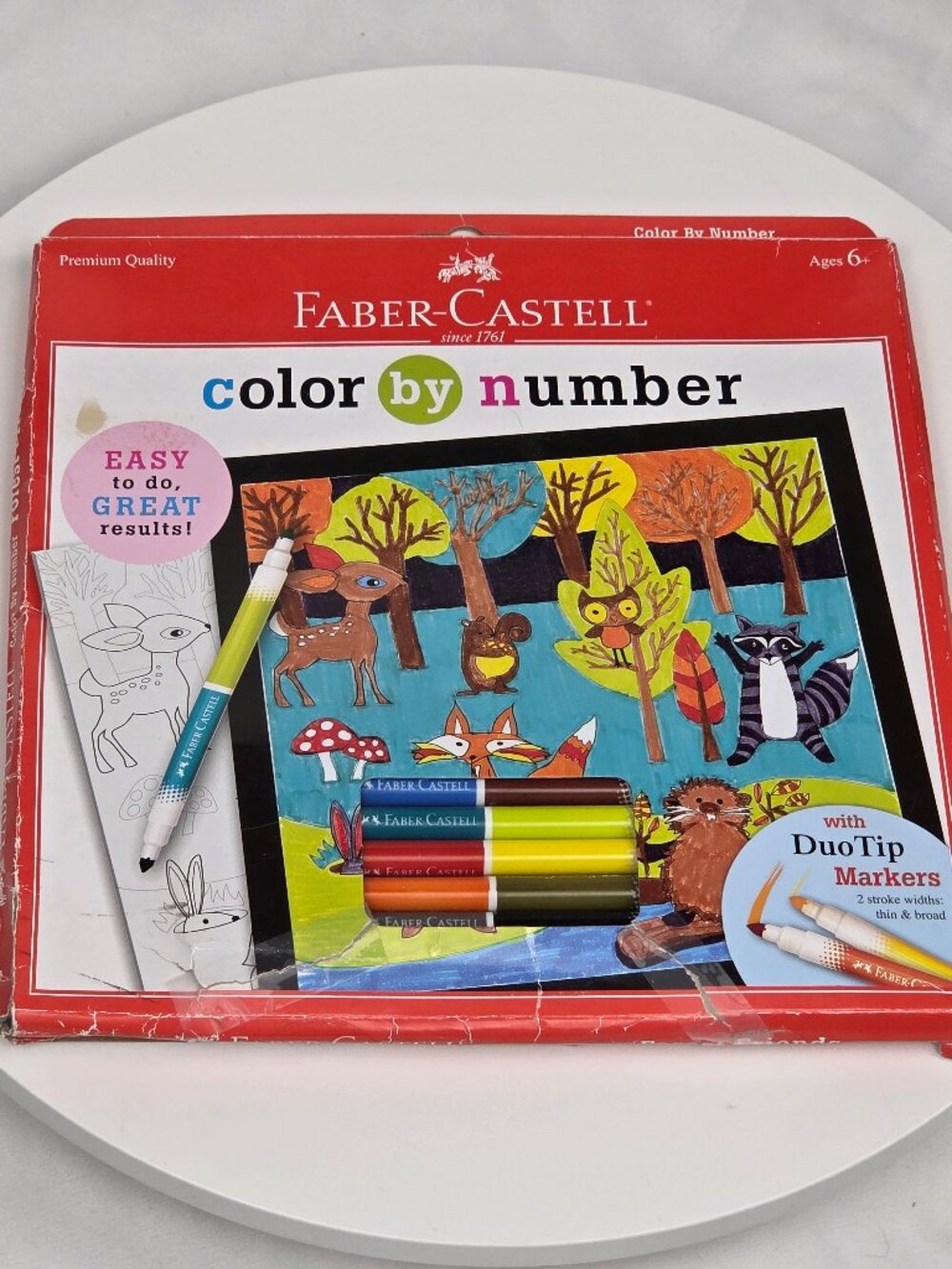 Faber-Castell Color By Number Forest Friends [FBC14565]